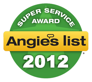 Angie's List Super Service Award Winner 2012